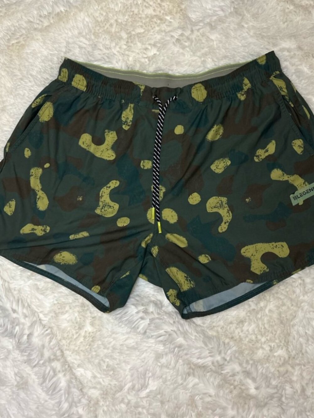 Legends Luka shorts - Green Camo - XL Mens